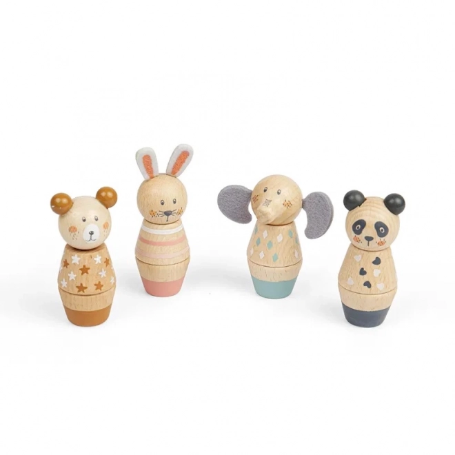 Bigjigs Toys Schraubtiere aus Holz