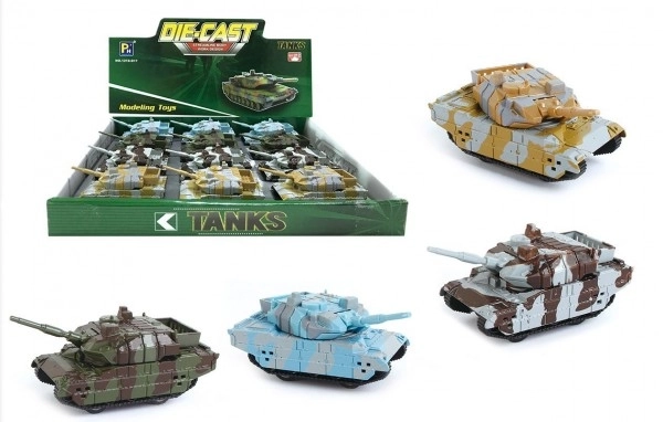 Metalltank Spielzeug 8,5 cm