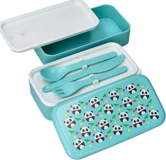 Zweistöckige Aufteilung für übersichtliche Portionen