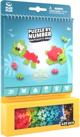 Plus-Plus Activity Ozean Konstruktionsset 12-in-1