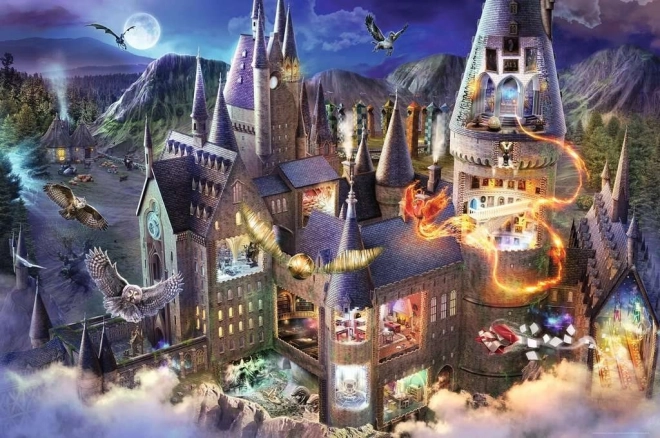 Ravensburger Puzzle Harry Potter - Schloss Hogwarts 3000 Teile