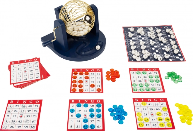 Familien-Bingo mit Losstrommel