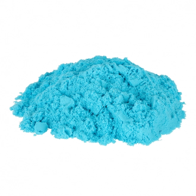 Kinetischer Sand beige 1 kg mit Formen – Blau