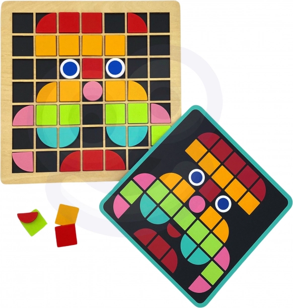 Holz-Mosaik Tooky Toy Montessori