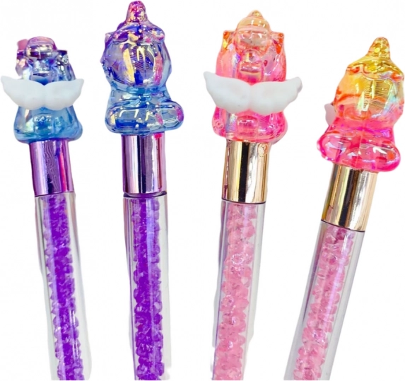 Buntes Gel-Stift mit Einhorn
