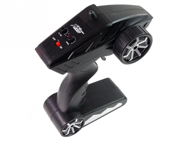 Graues und weißes ferngesteuertes sportauto 1:8