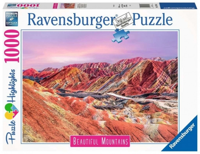 Ravensburger Puzzle Regenbogenberge 1000 Teile