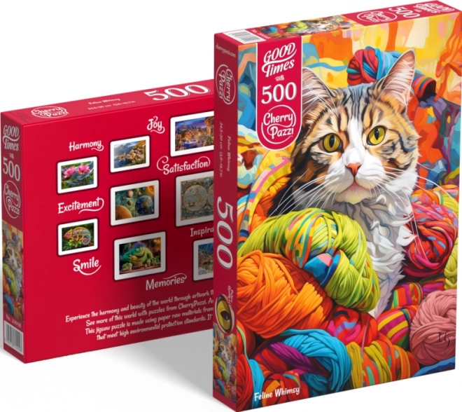 Puzzle Katzeneskapaden 500 Teile