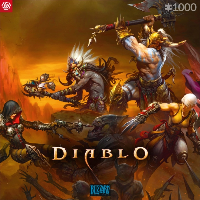 Puzzle Diablo - Heldenkampf 1000 Teile