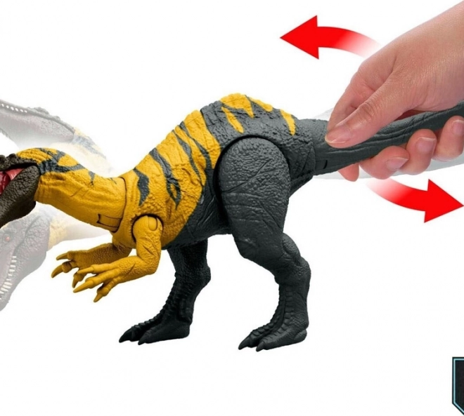 Dinosaursfigur Ceratosuchops Jurassic World mit wildem Brüllen und beweglichen Teilen