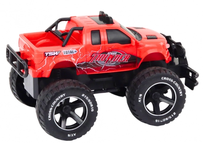 Ferngesteuertes Geländeauto RC 1:18 rot
