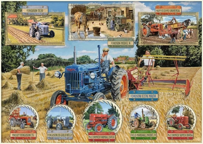 Ravensburger Puzzle Feldarbeit 1000 Teile