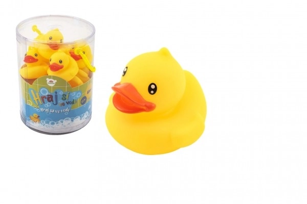 Bunte Badeente für Babys