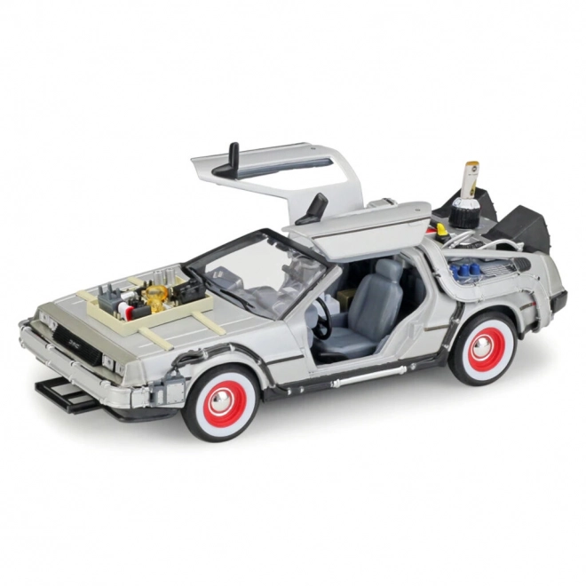 DeLorean Auto aus Zurück in die Zukunft III 1:24 Modell