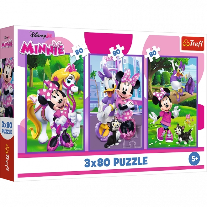 Puzzle Set Minnie und Freunde Disney