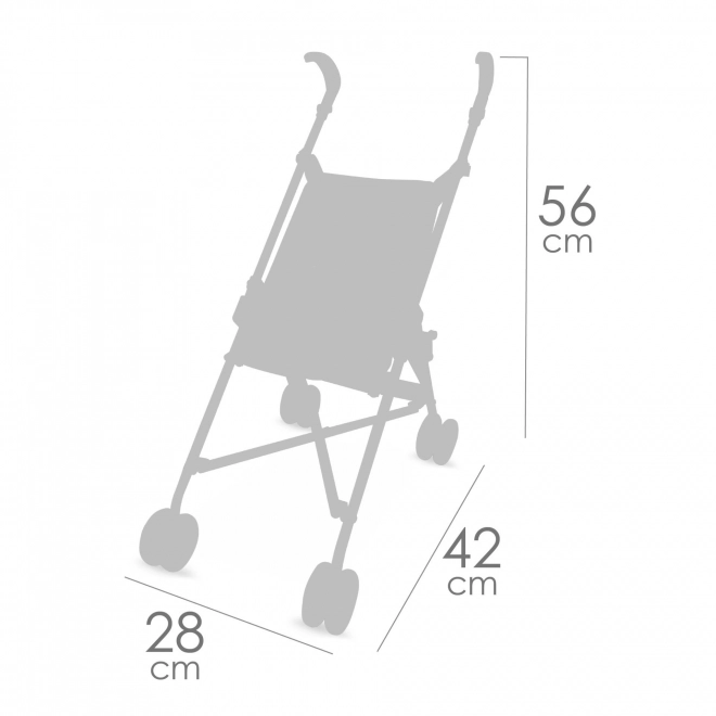 Faltbarer Puppenbuggy Golf KOALA 2024 - 56 cm