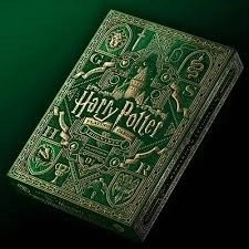 Harry Potter Slytherin Premium Spielkarten Grün