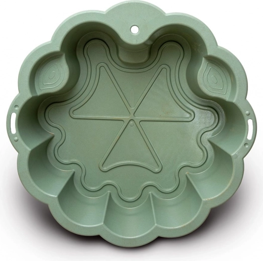 Praktische Blumenform mit zwei Sitzen