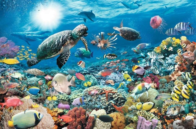 Atemberaubende Darstellung der Unterwasserwelt