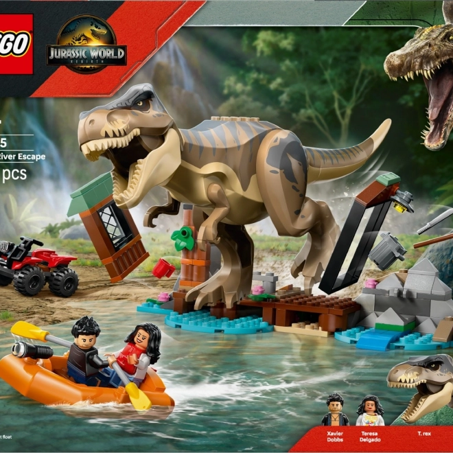 Lego Jurassic World Flucht vor dem Tyrannosaurus