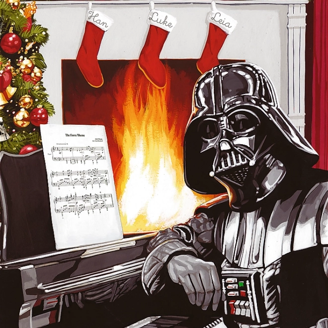 Trefl Puzzle Star Wars: Weihnachten mit Darth Vader 1000 Teile