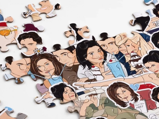 Puzzle Freunde - TV-Serie 500 Teile