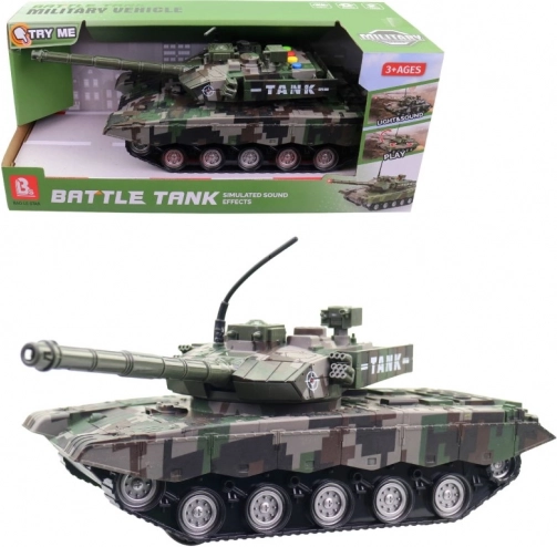 Batteriebetriebener Panzer für kleine Soldaten