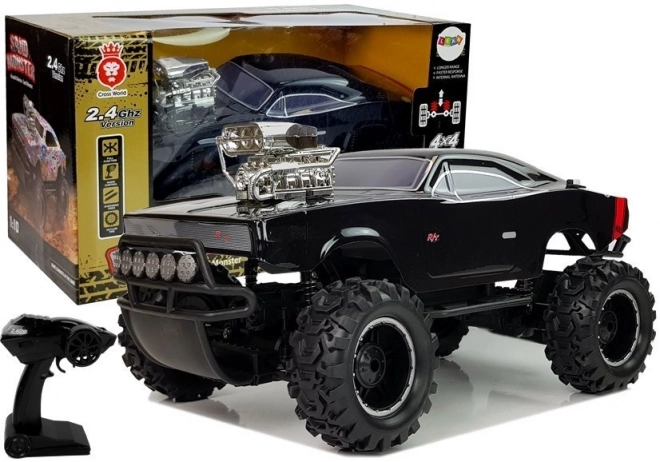 Zuverlässiges Geländewagen RC 4x4 Schwarz