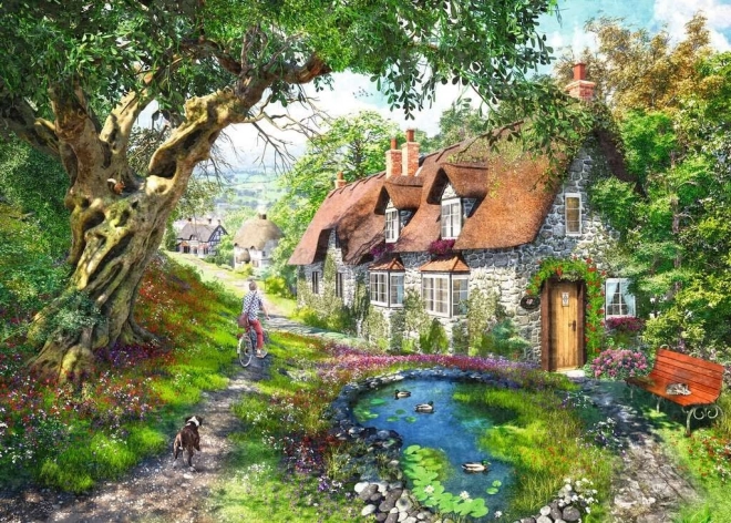 Ravensburger Puzzle Blumenstraße 1000 Teile