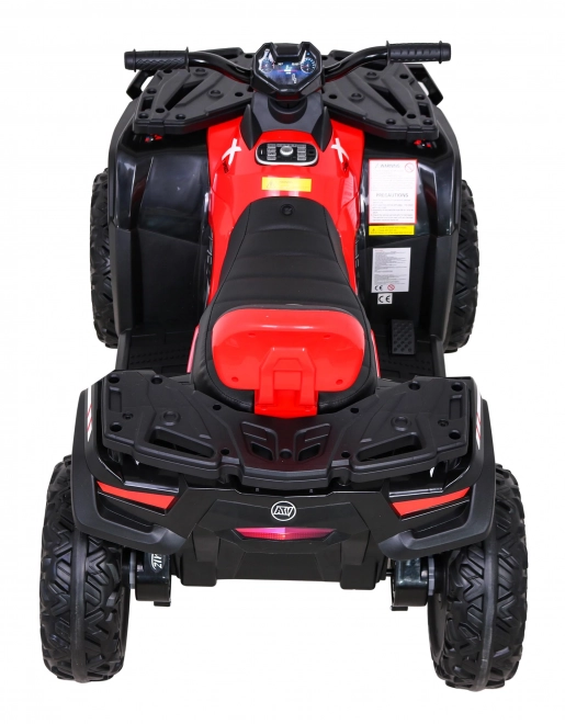 Kinderquad XT-Speed Rot mit 4x4 Antrieb, EVA, sanfter Start, MP3 und LED