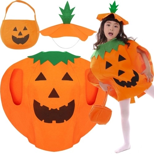 Halloweenschaukel Kürbiskostüm für Kinder