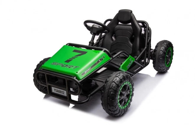 Grüner Elektro-Buggy für Kinder 24V