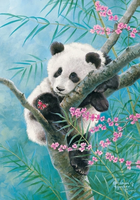 Puzzle 500 Teile Bamboo Dreams Panda