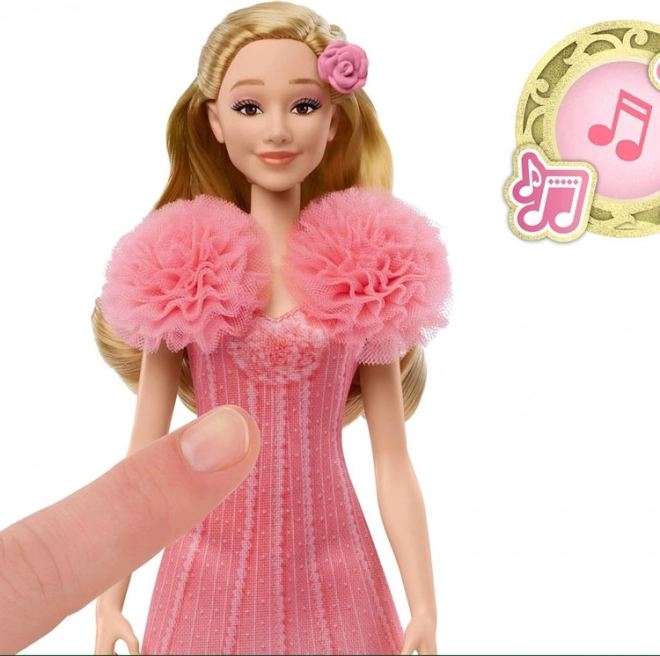 Sprechende Glinda-Puppe aus dem Film Wicked mit dem Lied "Popular"