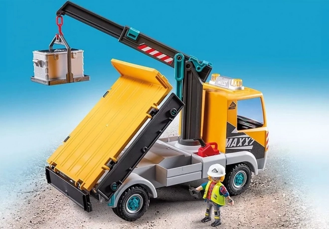 Playmobil Bau-LKW mit Kran