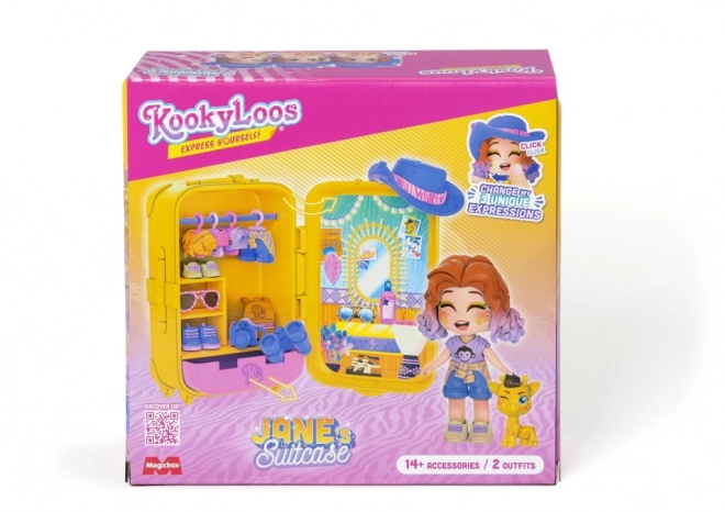 KookyLoos - Jane im Koffer mit Zubehör