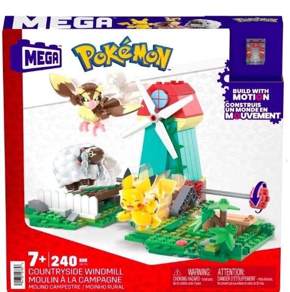 Pokémon-Baukasten Ländliche Windmühle