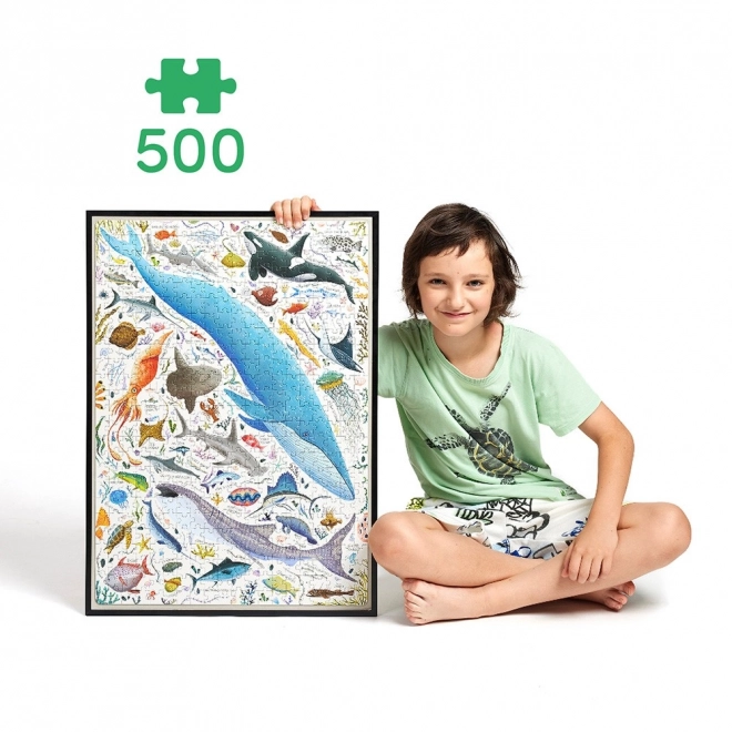 Puzzle Ryby und Wasserlebewesen - 500 Teile