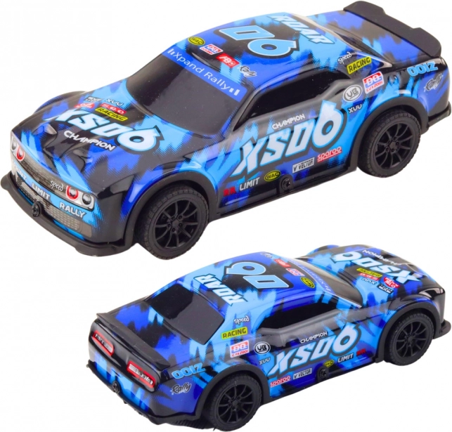 Rennwagen mit Reibungsantrieb Lichter Sounds