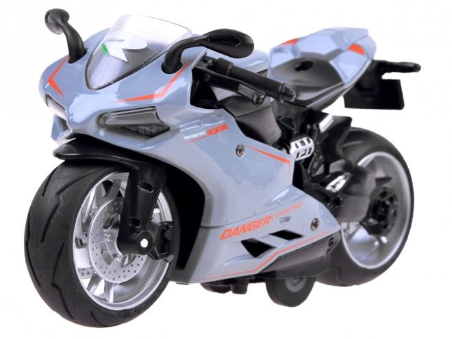 Diecast Motorrad mit Aufziehmechanismus – A