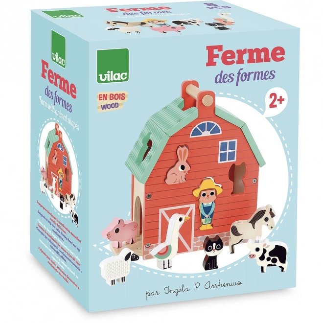 Vilac Farm Einlegepuzzle für Kinder