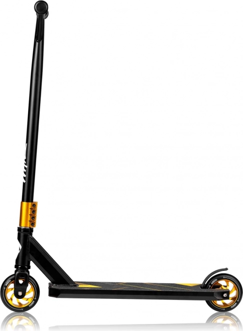 Freestyle-Scooter Whizz Schwarz Carbon Gelb