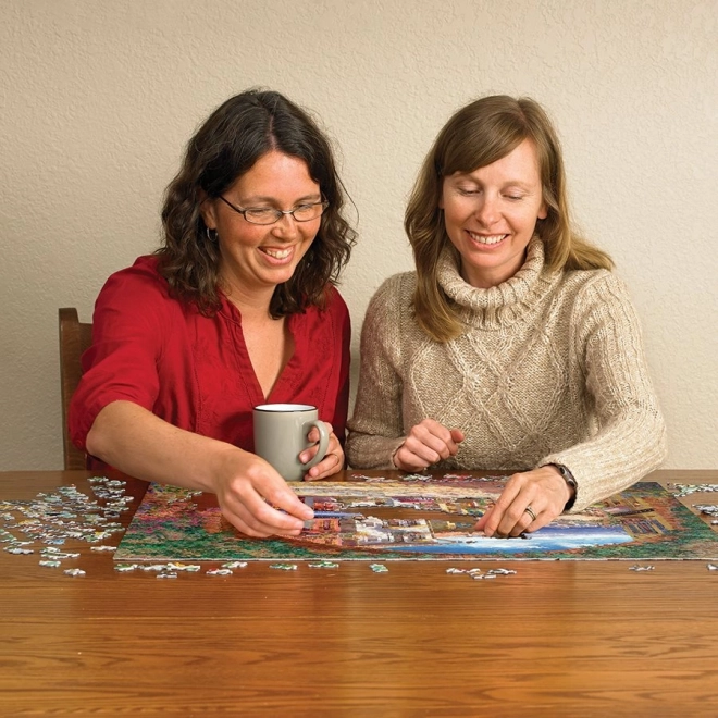 Cobble Hill Puzzle Gewölbter Durchgang nach Cagne 500 Teile