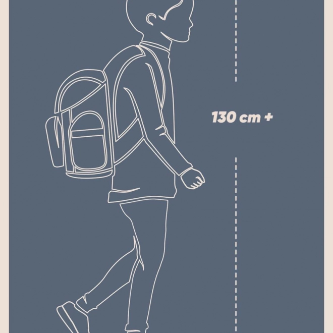 Set BAAGL Skate Duo: Rucksack, Federmäppchen und Sporttasche