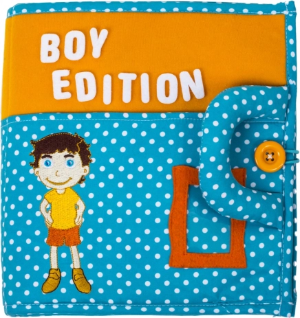 Interaktives Kinderbuch Quiet Book, Junge