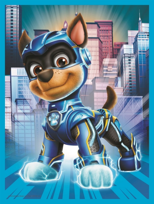 Doppelseitiges Puzzle Paw Patrol: Heldenhafte Hunde Baby Maxi 2x10 Teile