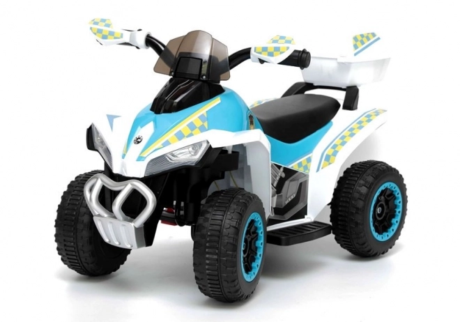 Aufladbares Quad GTS1188-A Polizei Weiß
