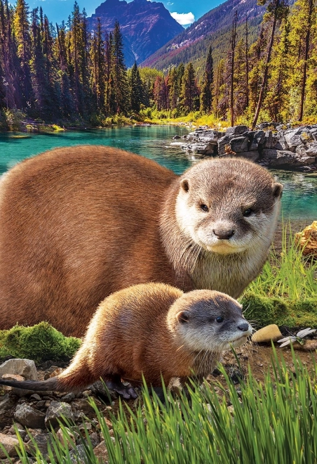 Puzzle Rette unseren Planeten: Otter XL 250 Teile