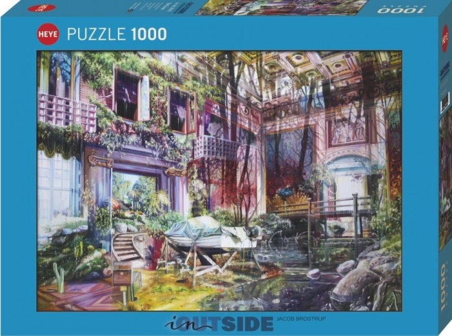 Heye Puzzle In, Outside: Útěk 1000 Teile