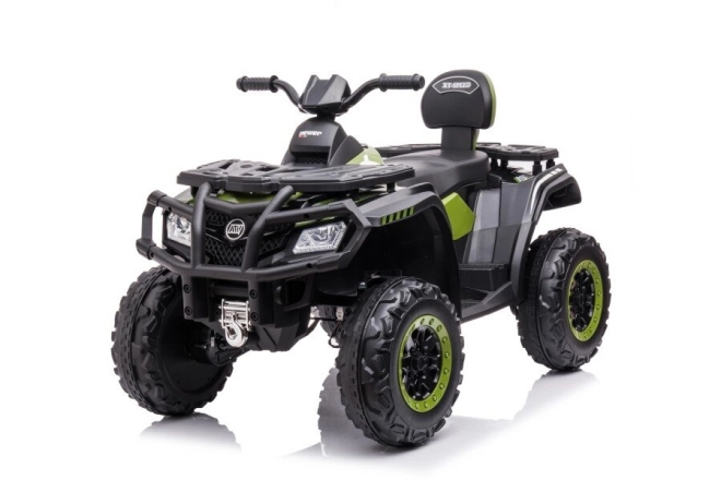 Elektrisches Kinder-Quad-Motorrad S615 grün 24V
